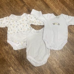 Babaluno long sleeves onesies (3 pack)